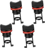 [YOIASUGH] Nylon Kayak Drain Plug Kit Replacement for Ocean Stream Kayak Dinghy Canoe Boat Ocean Kayak Hobie 4PCS
