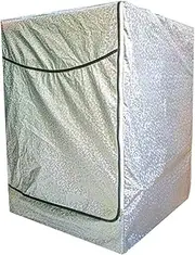 [AuFiiy] Outdoor Washing Machine Cover Outdoor Indoor Outdoor Waterproof and Sun Protection Thick Washing Machine Cover for Washing Machines and Dryers 60x65x85cm