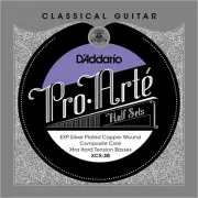 D'Addario XCX-3B Pro-Arte EXP Coated Classical Guitar Half Set, Bass set 3 Strin