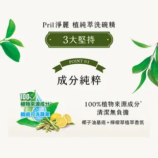 【Pril淨麗】 小蘇打高效洗碗精 / 植純萃洗碗精 750ml 5瓶/10瓶 去油(除油)去漬 官方直營