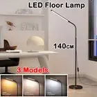 LED Floor Lamp 360° Adjustable Standing Light Reading Eyelash Gooseneck Lamp