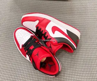 【代購】Nike Air Jordan 1 Low Bulls 芝加哥公牛 籃球鞋 553558-163