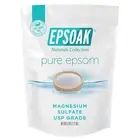 Epsoak Epsom Salt 5 lb Resealable Bulk Bag Magnesium Sulfate USP. Unscented M...