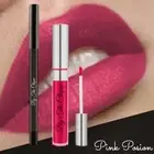 By The Clique Premium Matte Lip Kit "Pink Poison" Lipstick and Liner Set