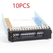 10PCS For IBM 00E7600 2.5" SFF SAS SATA HDD Tray Caddy L38552 X3850 X3550 X6 M6