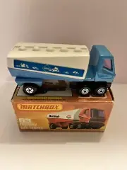 MATCHBOX S/F NO. 63-B FREEWAY GAS TANKER HTF BLUE/WHITE 'ARAL'