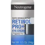 現貨 NEUTROGENA WRINKLE REPAIR RETINOL PRO+ 抗皺眼霜（購於AMANZON）