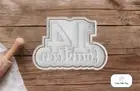 Number 14 Fourteen Cookie Cutter & Embosser Stamp Milestone Birthday Fourteenth