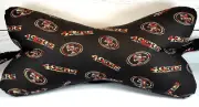49er Camo 3 Sided Dog Bone Shaped Neck Pillow, Lower Back Support LG