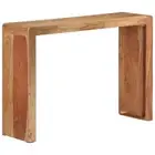 Console Table Wooden Hallway Table Narrow Side Table Solid Wood Acacia vidaXL