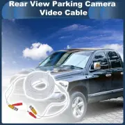 Car Reverse Rear View Parking Camera Video Cable BNC+DC 20M White