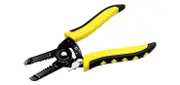 Micron Lightweight Compact Spring Loaded Carbon Steel Wire Strippers 10AWG-22AWG
