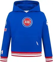 Pro Standard Boys Big NBA Detroit Pistons Retro Classics Pull Over Hoodie