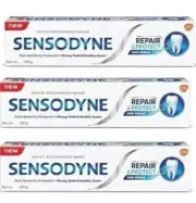 Sensodyne Repair & Protect (100g X 3) Toothpaste for deep repair of sensitive