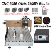 CNC 6090 Router Milling Engraving Machine 4axis DSP Carving Cutting Engraver