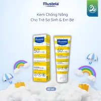 在飛比找蝦皮購物優惠-非常高保護防曬乳液 Mustela 40 毫升嬰兒和嬰兒