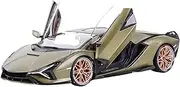 Scale Finished Model Car 1/18 Replica Cars for Lamborghini Sian FKP 37 Supercars Scale Car Model Collection Miniature Vehicles Souvenirs Miniature Replica Car