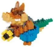 Dingodile "Crash Bandicoot", Nanoblock Character Collection Series