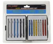 14-Pc Jigsaw Blade Assortment Metal Wood Plastic Blade Set