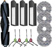 Replacement Vacuum Accessories Set for ECOVACS DEEBOT X1 Turbo / X1 Omni / X1 Plus Robot Vacuum Cleaner Parts (12 Pack)