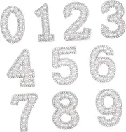 PartyKindom 1 Set Rhinestone Patches for Shirt and Jacket Repair DIY Clothing Badge Appliques Replaceable Craft Accessories Durable and Easy to Use