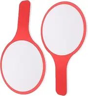 Homoyoyo 2pcs Handheld Dry Erase Voting Paddles Compact White Board for Classroom Auction Presentations User Friendly Design Sturdy Construction Easy to Write Erase