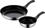 [WMF] Devil 2-Piece Frying Pan Set 18.28 cm Induction Cromargan Stainless Steel Coated Ceramic Coating Plastic Handle