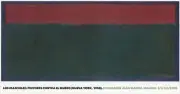 MARK ROTHKO Untitled, 1952 20.5" x 39" Offset Lithograph 2020 Contemporary Green