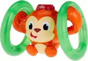 Bright Starts Roll & Glow Monkey Toy with Lights and Melodies, Multi