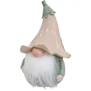 LVD Garden Gnome Resin Nisse Resin Home Figurine Ornament Display Decor 11x16cm