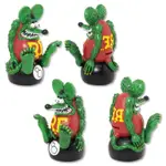 RAT FINK / RATFINK - RAF587 COIN BANK 收藏公仔 站姿雕像 存錢筒 (GR 綠色)