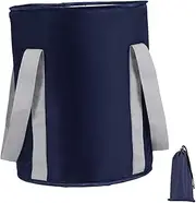 Foot SPA Soaking Feet Home Pedicure Basin Pedicure Foot SPA Tub Portable Soaking Feet Bath Bag, Navy