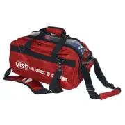 Vise 2 Ball Clear Top Tote Roller Bowling Bag