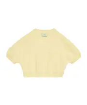 Jersey-fleece junior top 8Y,12Y,10Y,12 yellow