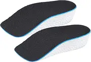 COLLBATH 1 Pair Invisible Shoe Lift Pads for Men and Women Comfortable Height Increasing Insoles with Arch Support Soft Bottom Elevation Inserts for Sneakers and Boots