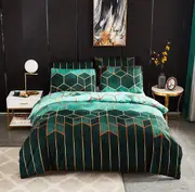 Giverny Quilt/Doona/Duvet Cover Set - King Size