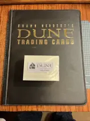 Frank Herbert's Dune Trading Card Album + Rittenhouse Card Set #/999
