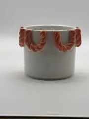 Twisted Rope Ceramic Planter Table Decor