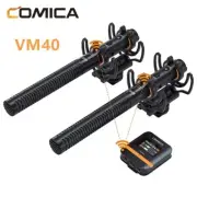 Comica CVM-VM40 Combo 2.4g Wireless Super Cardioid Shotgun Recording Microphone
