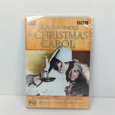 Black Adder's Christmas Carol DVD 1988 Rowan Atkinson Region 4 PAL NEW & Sealed