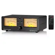 VU3 Dual Analog VU Meter, 2-Way Amplifier/Speaker Switch, Audio Switcher Box ...