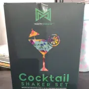 Mixology Bartender Kit with Stand Bar Set Cocktail Shaker Set for Drink