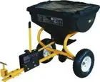 85 lb Tow Behind Broadcast Spreader ATV Tractor Fertilizer Grass Seed Ice Melt
