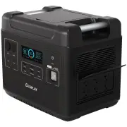 [US Direct] IDEAPLAY SN2200 Portable Power Station 2000Wh LiFePO4 Battery Pack Solar Generator with 6 110V/2200W Pure Si