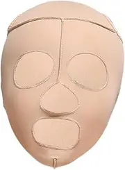 Baluue Mask Elastic Skin Face Mask Guasha Tool for Face v Face Shaper Anti Wrinkle Full-face Cheek Mask Easy to Use Portable