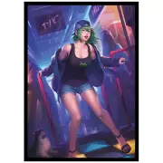 Tracey - Retro Gamer - Anime - Yugioh Size - 100 Smooth Matte TCG Card Sleeves