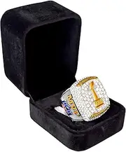 Spire Designs Fantasy Football Championship Ring - FFL Ring with Display Box