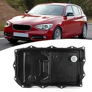 Automatic Transmission Oil Pan Service Kit, Includes Filter, Gaskets, and 24117624192 Pan - Compatible with BMW Various Models (E70, E84, F20, F30, F10, F18, X1, X3, X4, X5, X6) - 8HP45, 8HP70