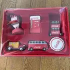 Coca-Cola Original Miniature 6-piece Set Box Red and White Color Based Japan