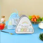 Zipper Triangular Insulation Bag Rice Ball Lunch Box Bags Workers
